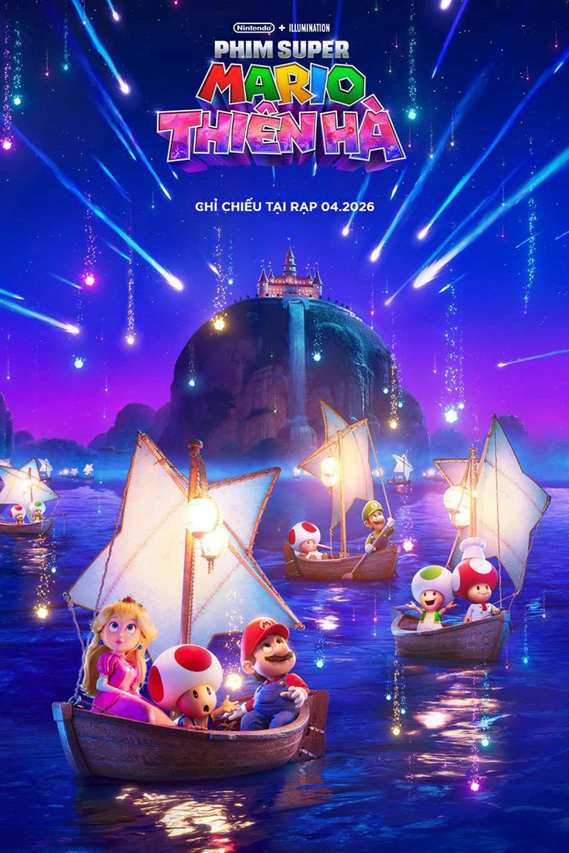 Phim Super Mario Thiên Hà - The Super Mario Galaxy Movie (2026)